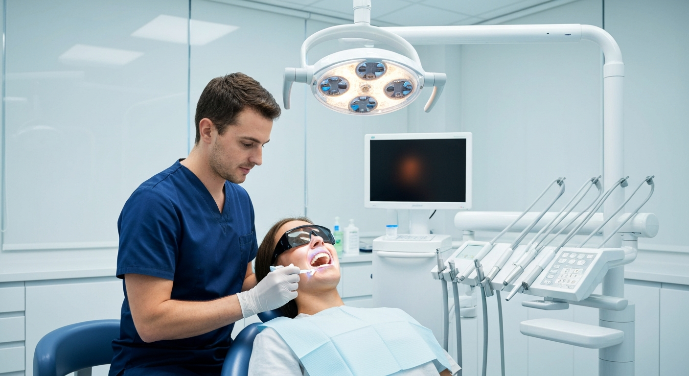 Wybielanie zębów u dentysty - ile trwa i ile się czeka na efekt? 2